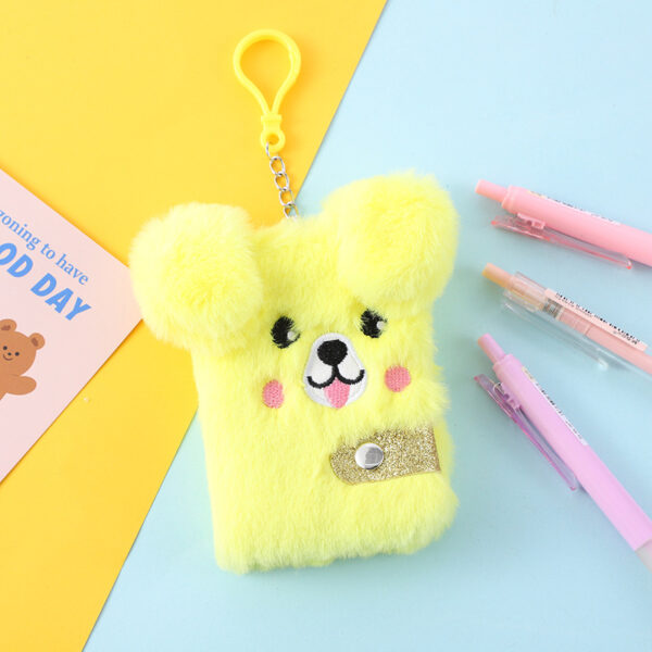 Wholesale cute plush notebook creative cartoon animal student notepad children