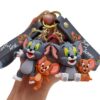 Wholesale Cartoon Cat and Mouse Keychain Animation Tom Cat Doll School Bag Pendant Car Key Chain Small Gift