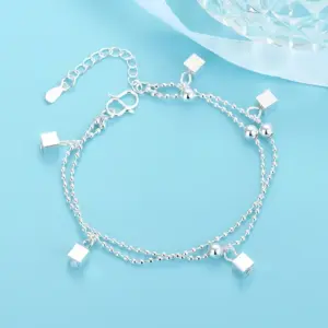 Square Double-Layer Bracelet