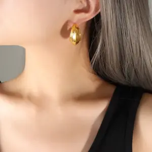 F229-Gold Earrings