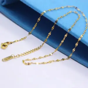 Golden Lip Chain 40 5cm