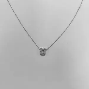 White gold color / U