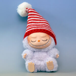 Red—single hat / (baby clothes only, baby not included)