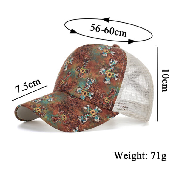 Wholesale Cross-border AliExpress Amazon ebay New Cross Bar Cross net cap baseball cap sun hat B1024