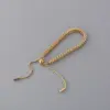 Wholesale Vintage Style Geometric 304 Stainless Steel 18K Gold Plated Stainless Steel Bracelets In Bulk