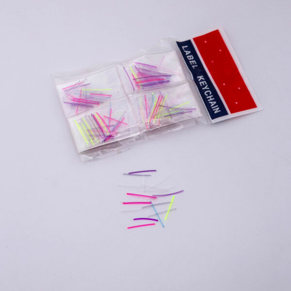 Wholesale E1133 Korean Men's and Women's Mini Simple Ear Sticks Earrings Plastic Ear Sticks Transparent Simple Elegant Ear Sticks