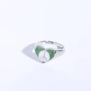 Silver Love and Peace No. 7