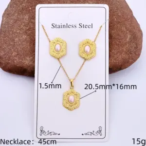 Gold / 20.5mm*16mm / 1 Piece