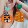 oly-bfc7a9aae1b21cae4e740778df012512 Wholesale Cross-Border Hot Selling Halloween Series Acrylic Earrings Pumpkin Cartoon Funny Ghost Earrings Earrings for Women