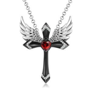 Wholesale Angel Cross Necklace