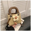 oly-bffe7be057a6f7b906218e8e9ad13648 Wholesale New Race Creative Straw Handbag 2025 Spring and Summer New Simple Shoulder Bag Clear Sweet Crossbody Women's Bag