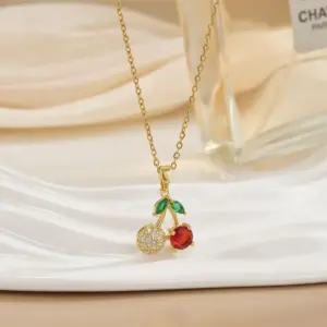 Fashion Cherry Necklace 21