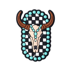 Beef skull turquoise necklace