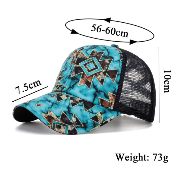 oly-c04ccfa43fd25300796a9ccbb0f9c122 Wholesale Cross-border AliExpress Amazon ebay new triangle horizontal cross mesh cap baseball cap sun hat B1022
