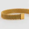 Wholesale PVD Coated 18K Gold Real Gold Plated C Shape 304 Stainless Steel Fashion Waterproof Non Tarnish Bangle