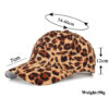 Wholesale The beauty of spring and summer new leopard print baseball cap cap Sun cap B592