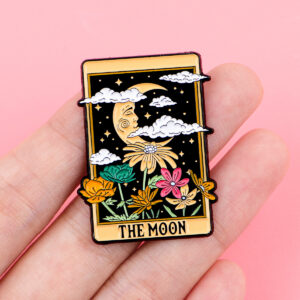 Wholesale Moon Brooch Cartoon Metal Badge Jewelry Medal Clothing Brooch Accessories