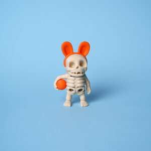 Rabbit Ear Skull with Ball
