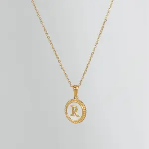 Gold R (Including Chain)