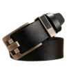 Wholesale New leather belt men European and American retro pinhole buckle leather leather belt casual business Joker belt a