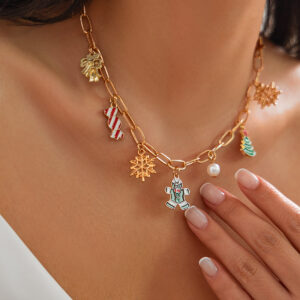Necklace gold 6850