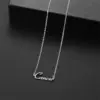 Wholesale PVD Coated 18K Gold Real Plated Letter Constellation 201 Stainless Steel Modern Style Classic Waterproof Non Tarnish Pendant Necklace