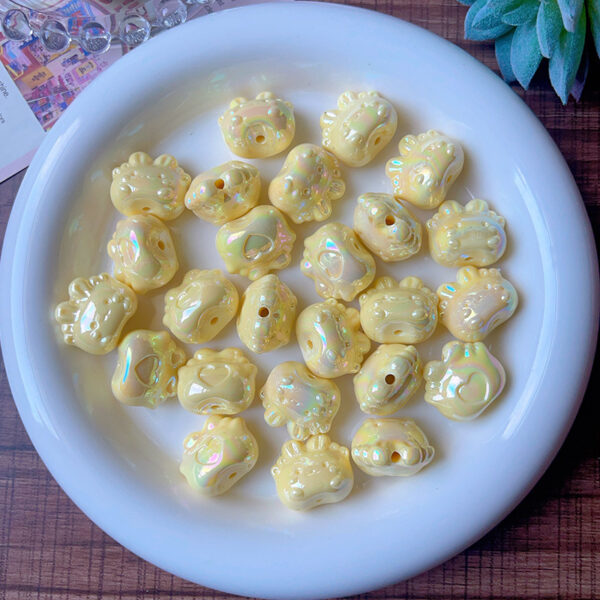 Wholesale Cute cartoon bunny loose beads