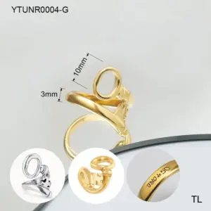 Irregular Gold / size 9