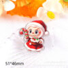 Wholesale 10pcs/pack Cute Cartoon Character Keychains Acrylic Pins Adorable DIY Accessories