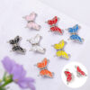 Wholesale butterfly magnetic buckle bracelet necklace DIY Charms