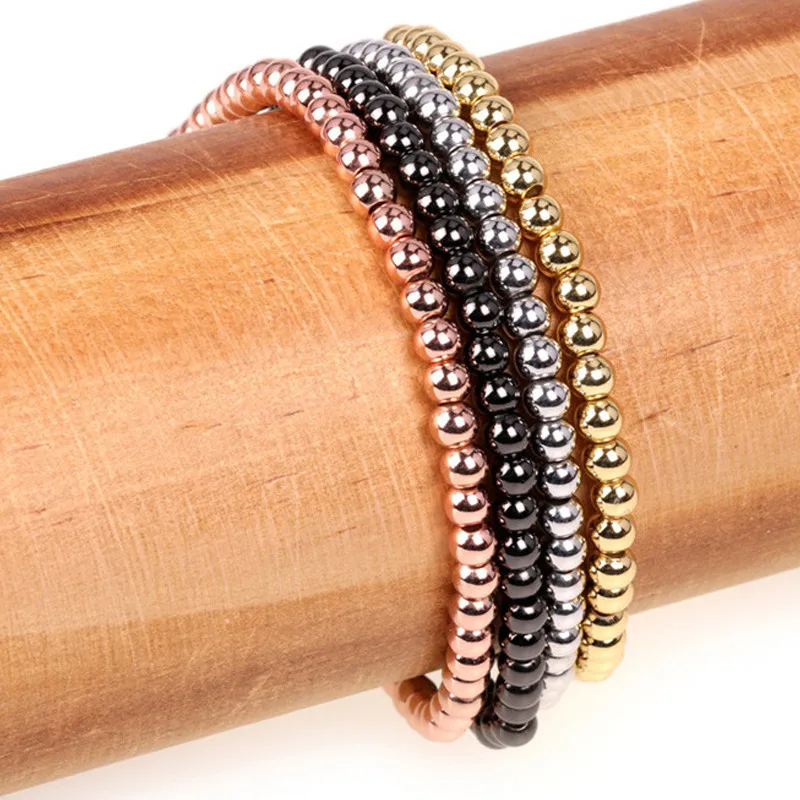 Wholesale Fashion Solid Color Copper Plating Bracelets 1 Piece