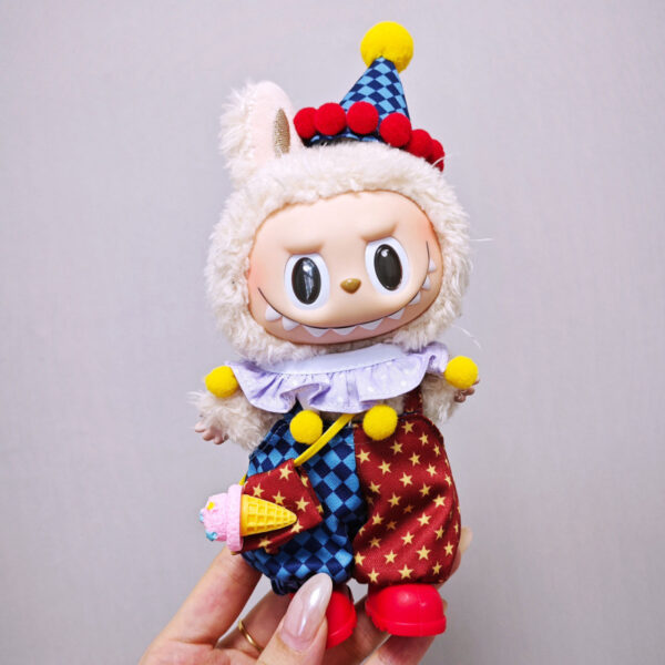 Wholesale Doll clothes, circus clown costume set, first, second and third generation universal