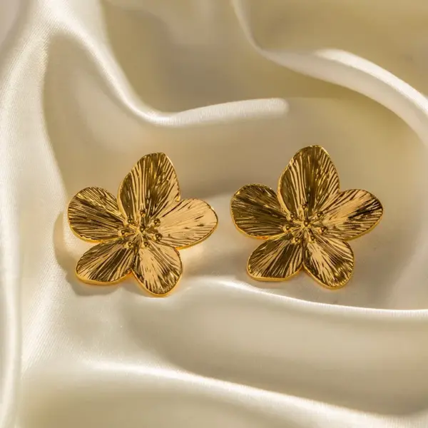 PVD Coated Real Gold Plated Butterfly 304 Stainless Steel Retro Waterproof Non Tarnish Rings