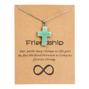 Natural Green Aventurine Gold Card