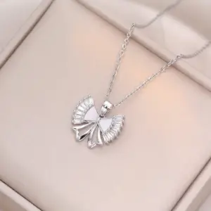 X2861 Steel Color Bow Tie