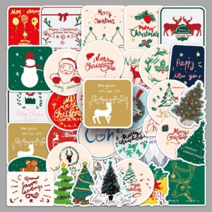 Wholesale 50pcs/pack Christmas Graffiti Personality Cartoon Holiday Sticker