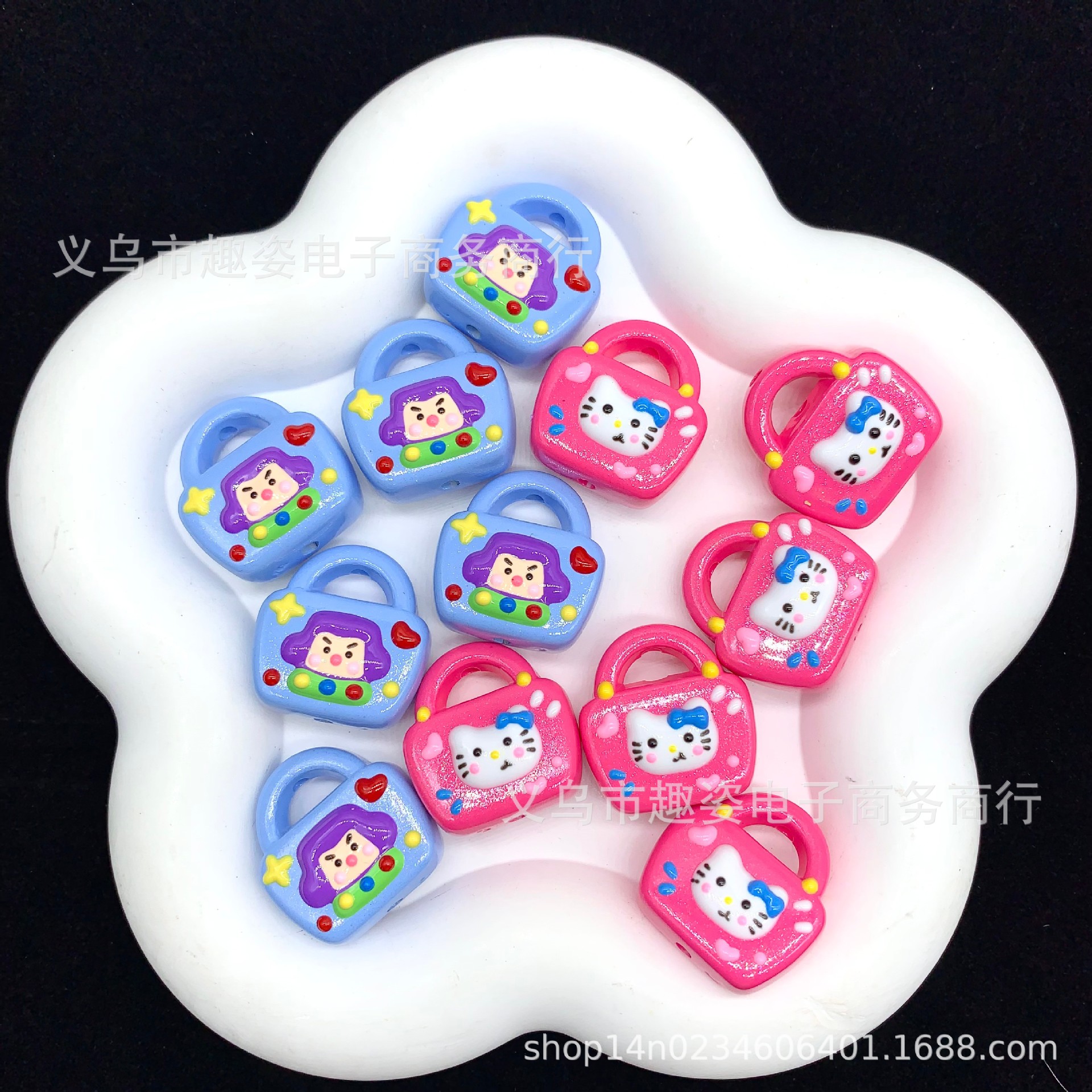 Wholesale Cartoon bag with scattered beads and beads