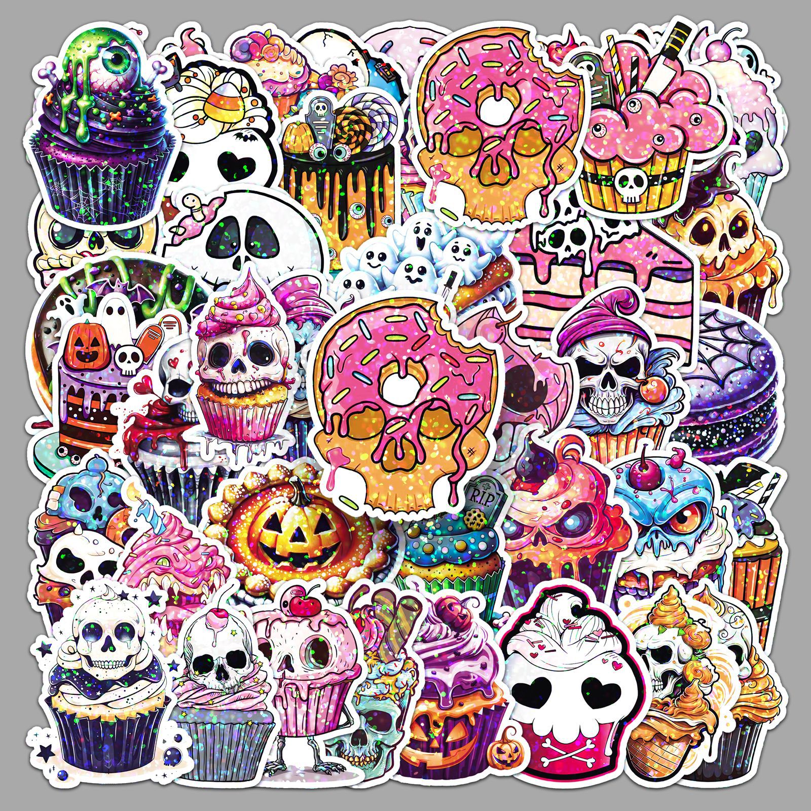 Wholesale Holographic Flashing Stickers Laser