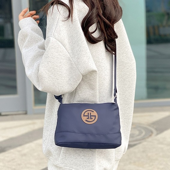 oly-c172e7f3113951a3b85e39b0054ee781 Wholesale Texted Crossbody Small Bag Nylon Multi-layer Shoulder Bag Casual Lightweight Mother's Wash Bag