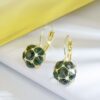 oly-c175455cd6b87ac2c72b9451261f9eb7 Wholesale Purple Crystal Ear Buckle Women's Exquisite Light Luxury Fashion Earrings Fashion High-end Sense Spring and Summer Earrings