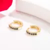 Wholesale Geometric Multicolor Copper Fashion Earrings