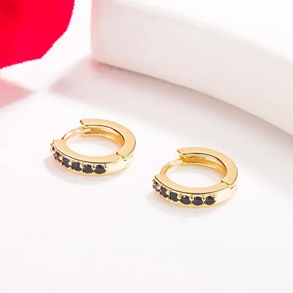 Wholesale Geometric Multicolor Copper Fashion Earrings