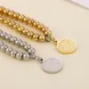 Fashion Geometric Titanium Steel Gold Plated Gold Plated Bracelets