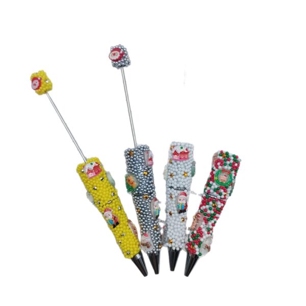 Wholesale Christmas millet beaded pen