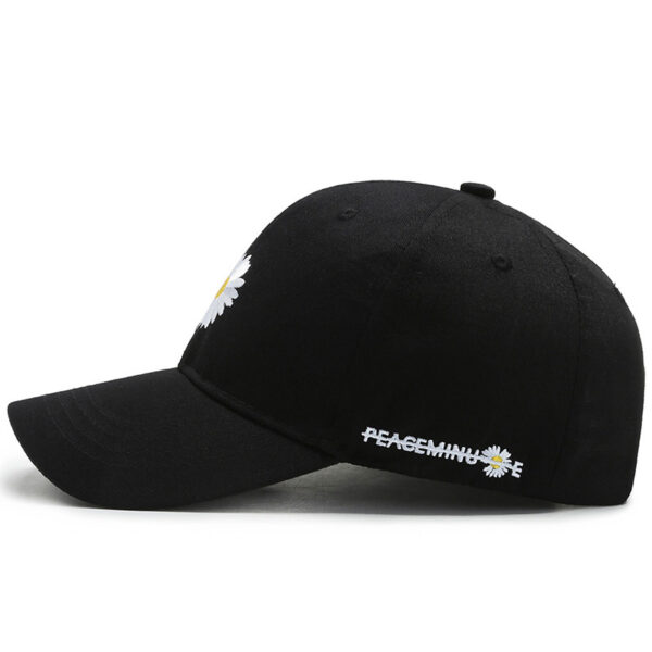 Wholesale Internet Celebrity Hat Daisy Baseball Cap Women's Summer Korean Style Trendy Brand Men's Outdoor Sunshade Chrysanthemum Embroidered Peaked Cap