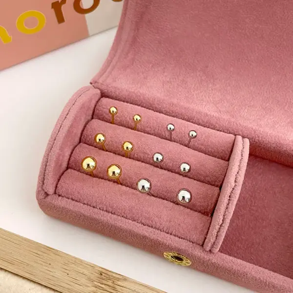 Copper Bear Electroplating Electroplated K Gold Plated Golden Plated White Gold Plated Cute Simple Style Plating Ear Studs