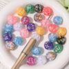 Wholesale Colored diamond sequins straight hole resin beads