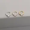 1 Piece Nose Rings & Studs Fashion Round Brass Inlay Zircon