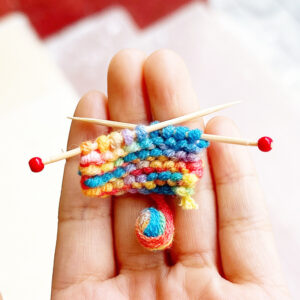 Wholesale 1:12 dollhouse dollhouse Miniature Mini Artificial Wool Props diy Accessories Knitted Sweater Wool Ball