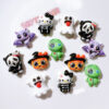 Wholesale resin diy accessories handmade material shoes flower halloween ghost